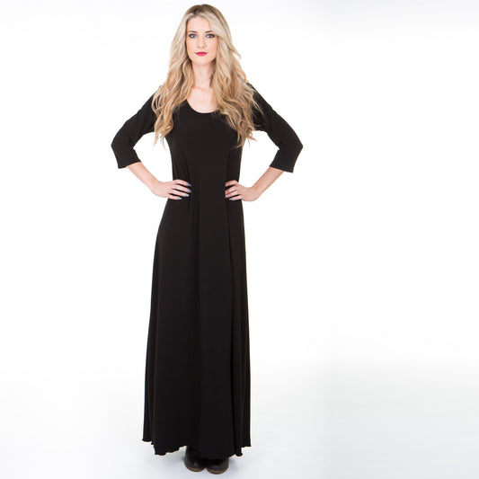 Classic Maxi A-Line Dress
