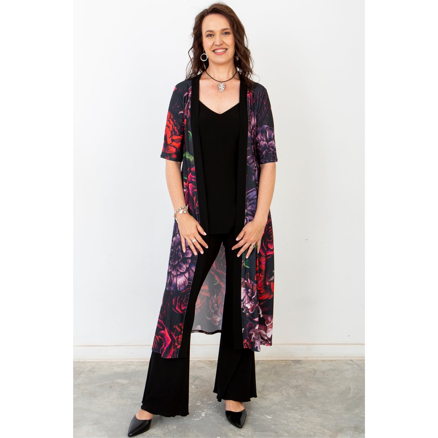 Signature Nita Midi Duster Coat