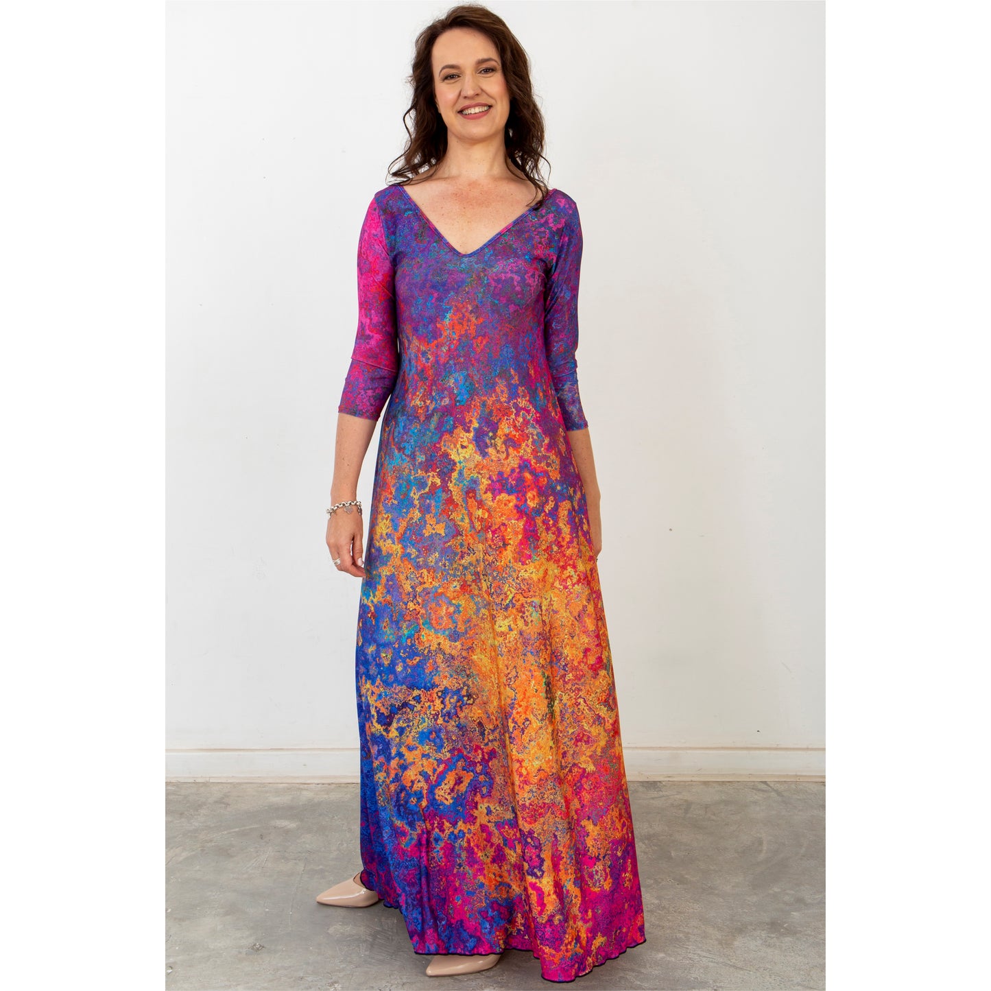 Signature Julia A-Line Maxi Dress