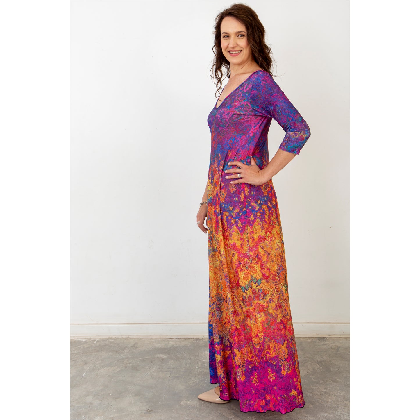 Signature Julia A-Line Maxi Dress