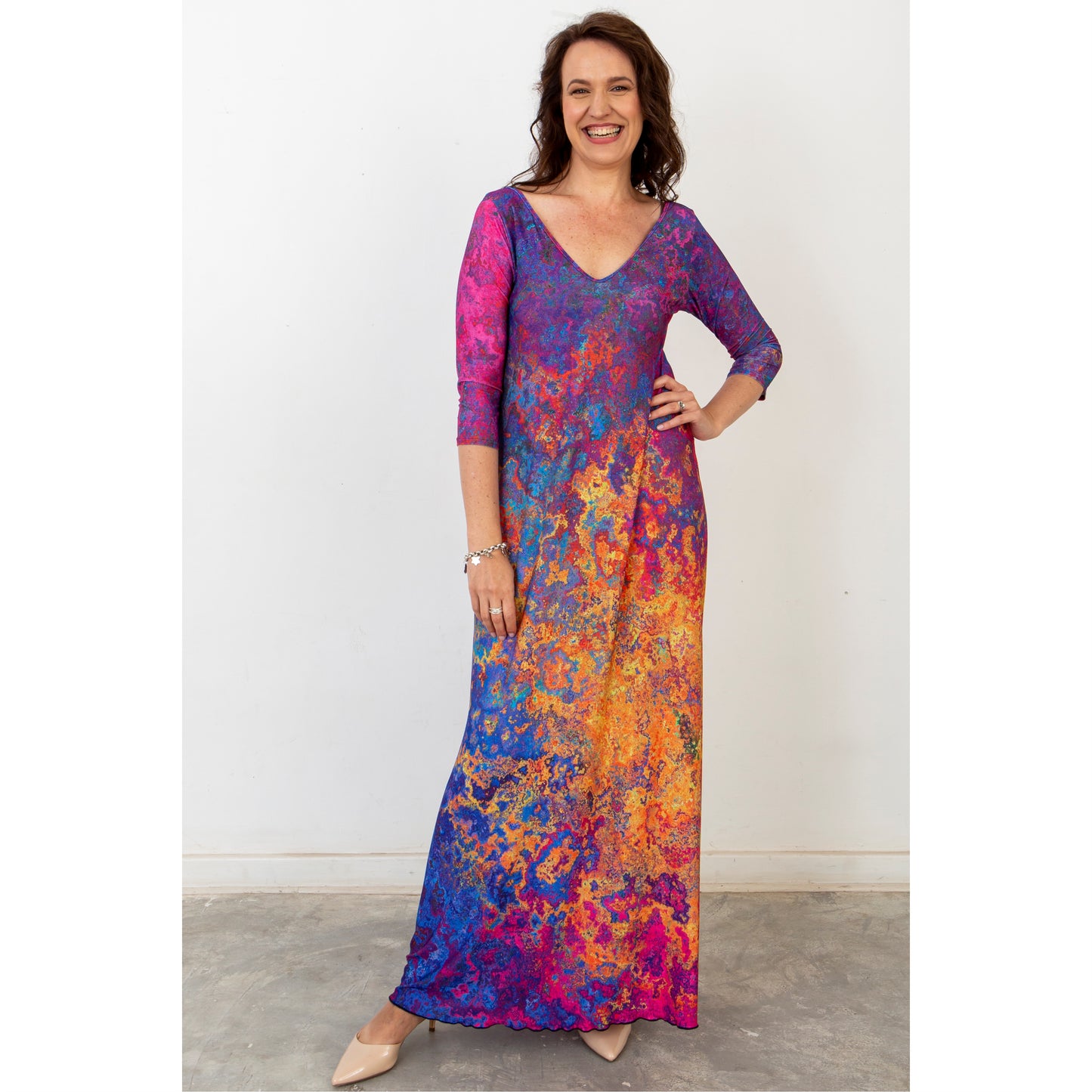 Signature Julia A-Line Maxi Dress