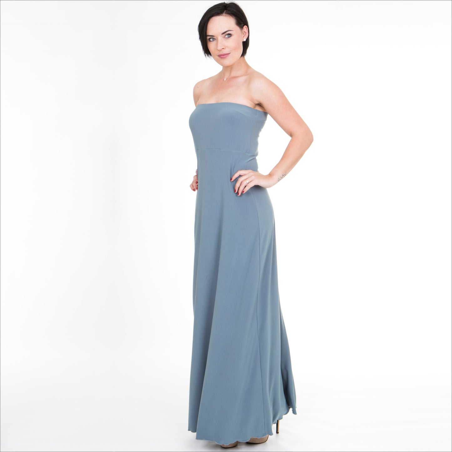 Basic Empire A-Line Boobtube Maxi Dress - 12 Colours
