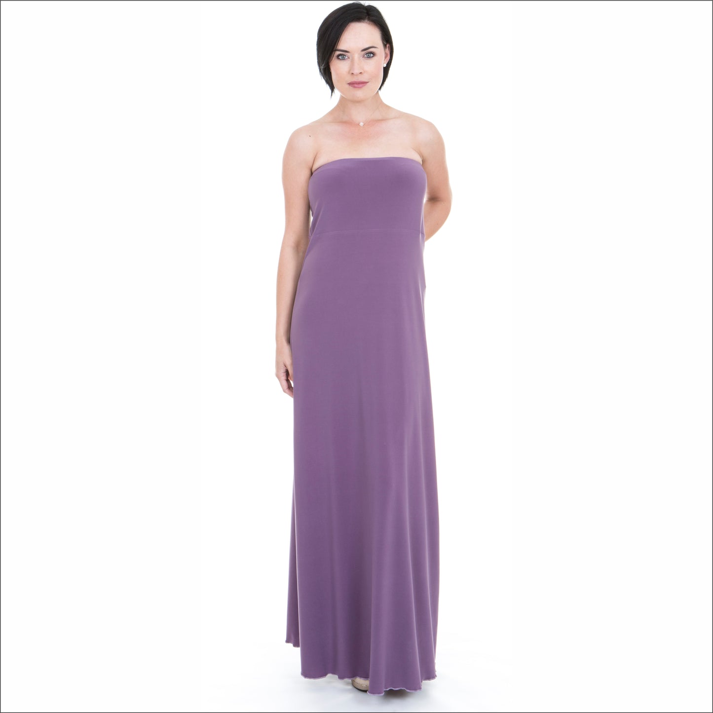Basic Empire A-Line Boobtube Maxi Dress - 12 Colours.