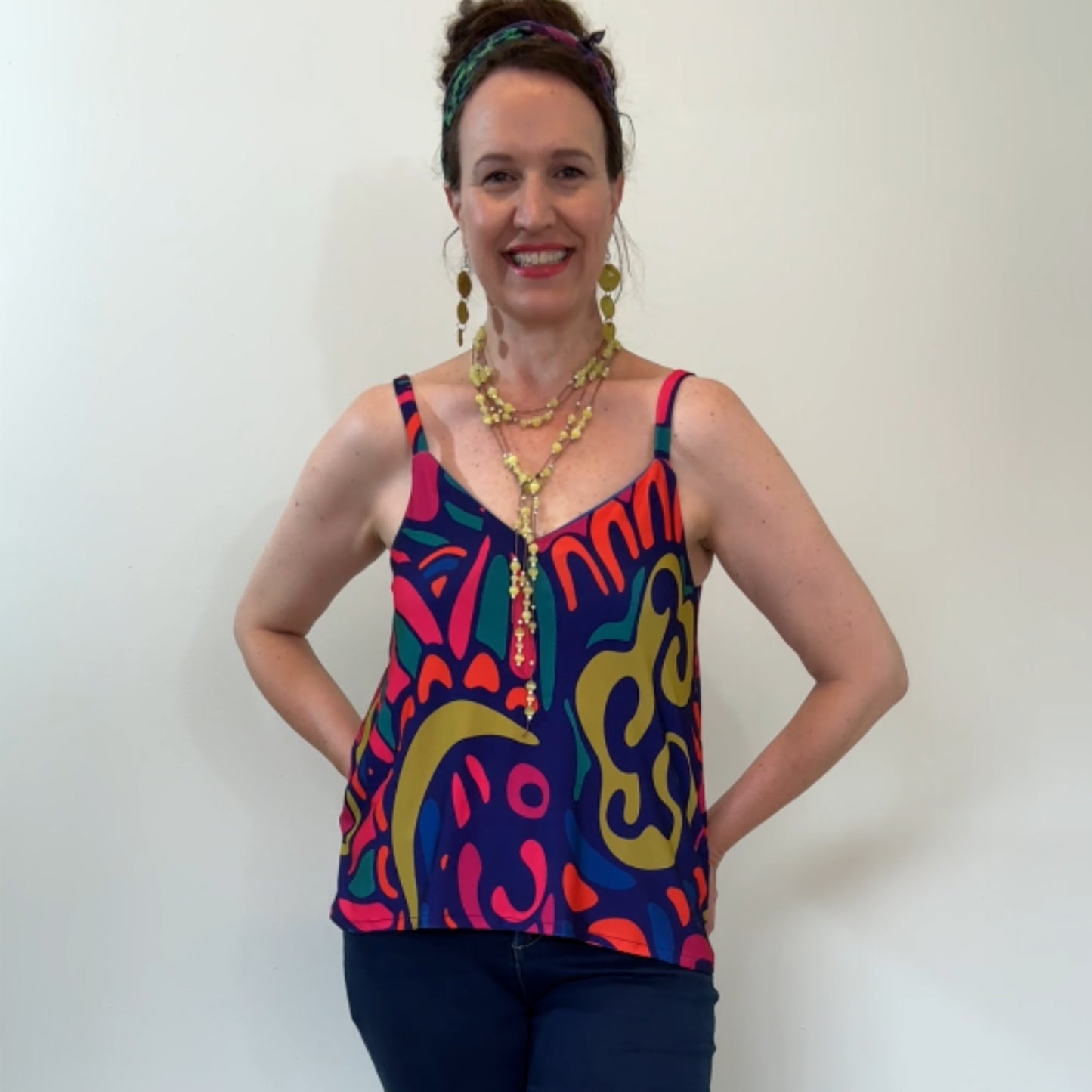 Signature Gemma A-Line Strappy Top