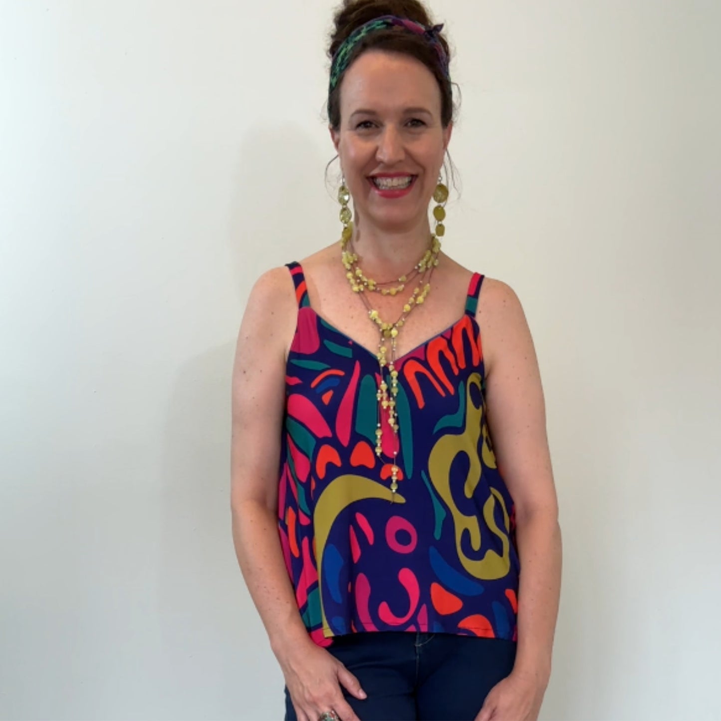 Signature Gemma A-Line Strappy Top