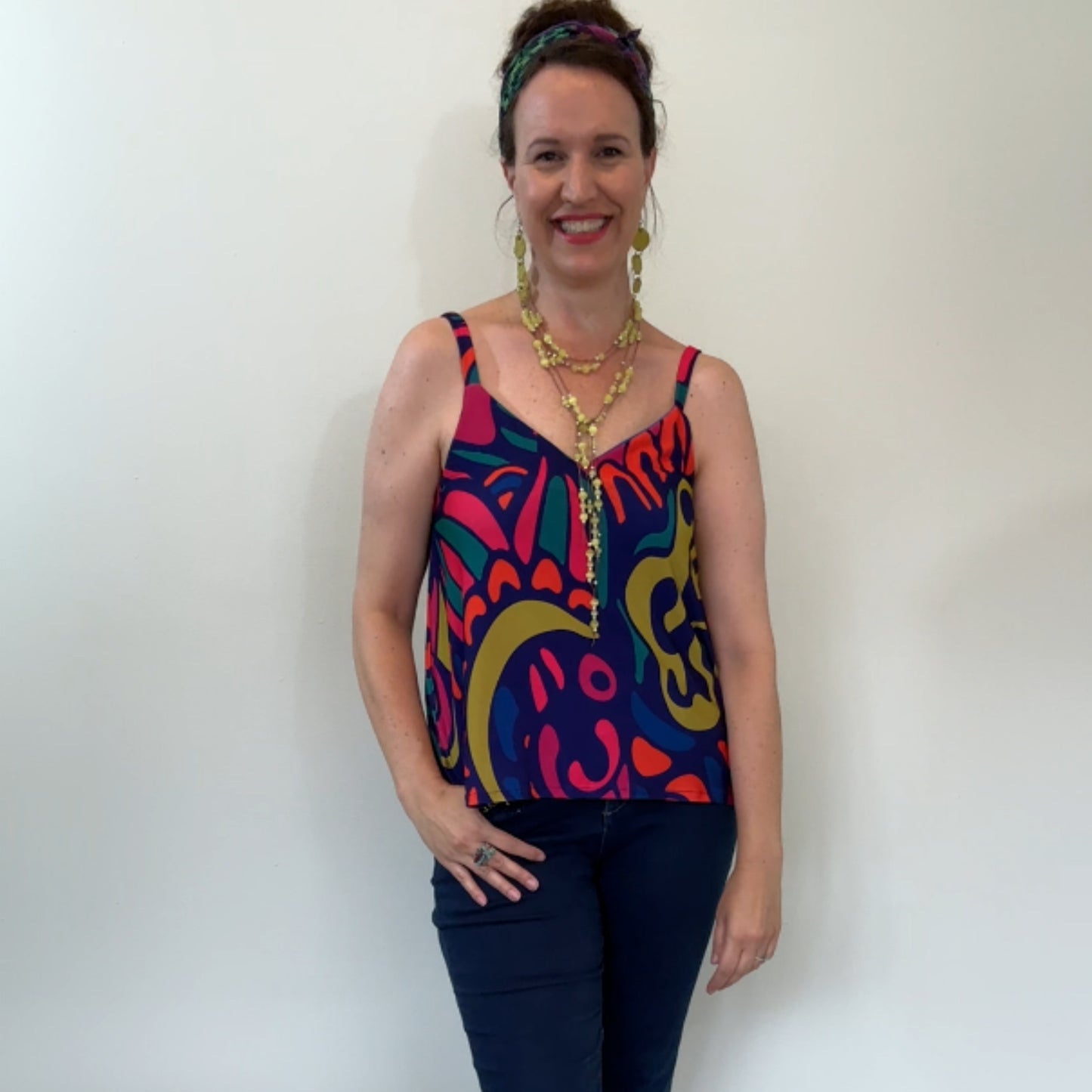 Signature Gemma A-Line Strappy Top