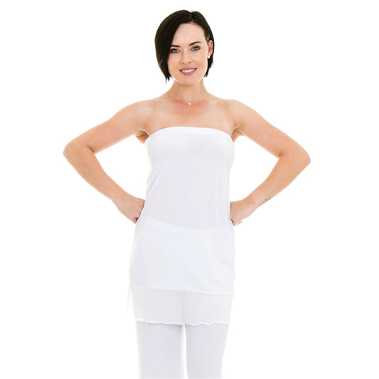 Basic Boobtube Tunic with Trim - 3 Colours