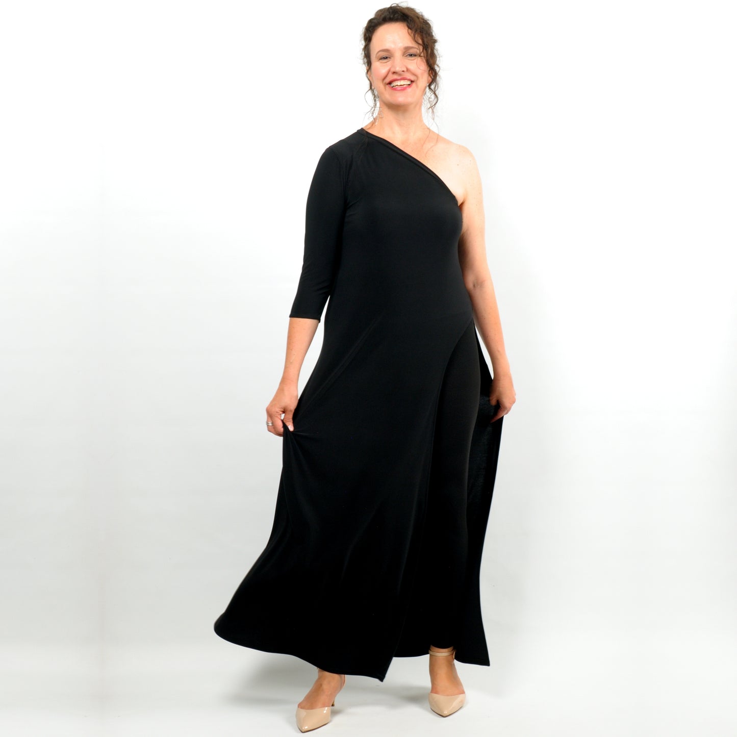 Jade Off-Shoulder Over-Dress