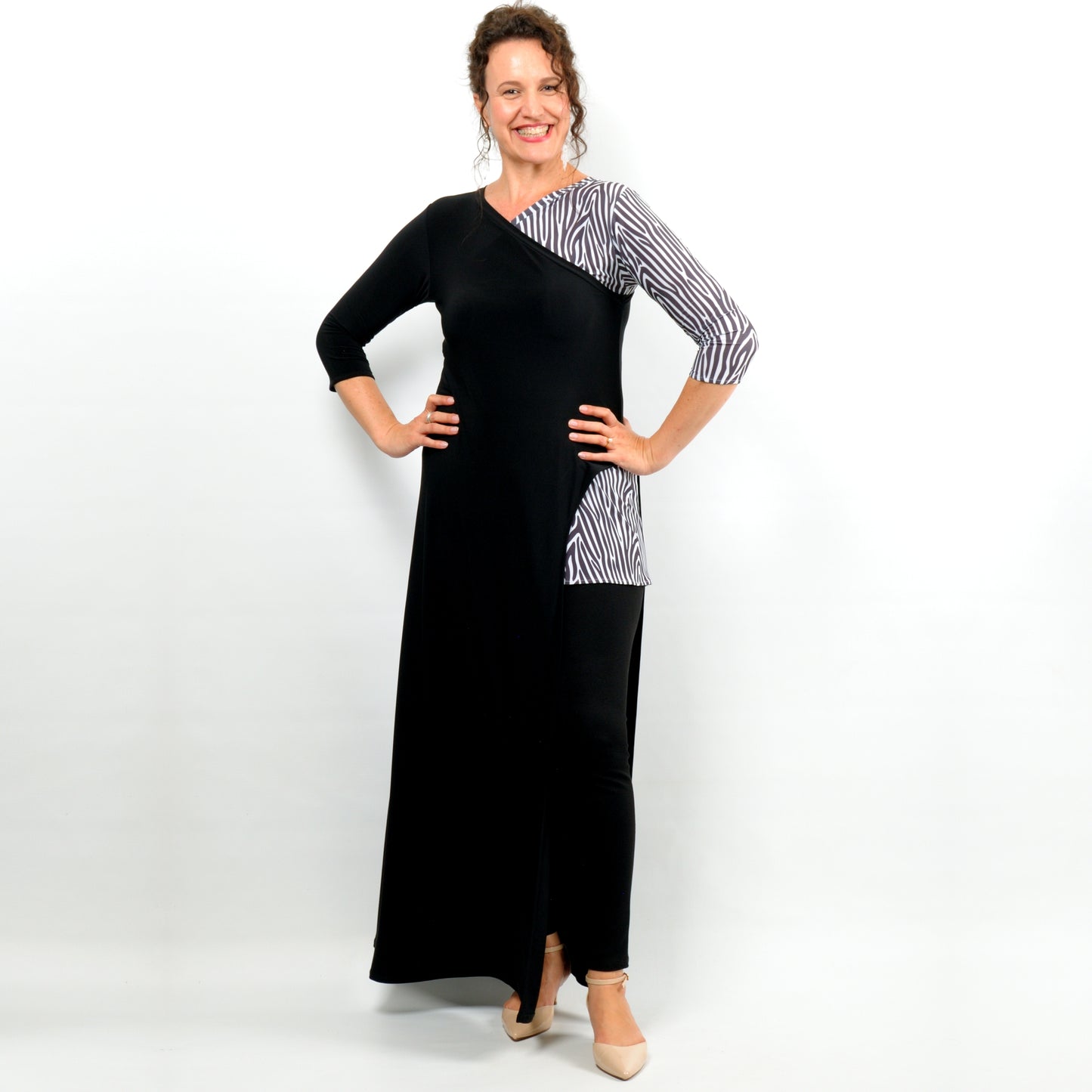 Jade Off-Shoulder Over-Dress