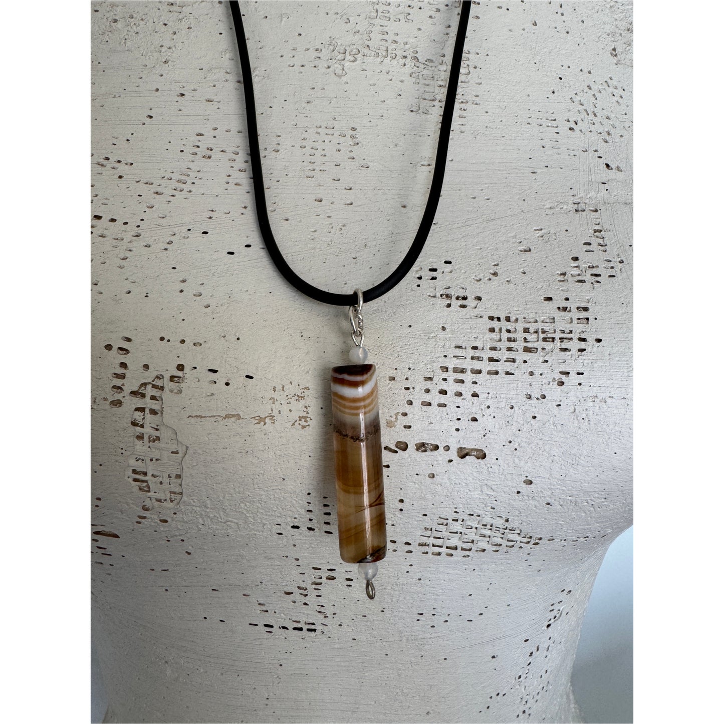 Agate Pendant Necklace No.3