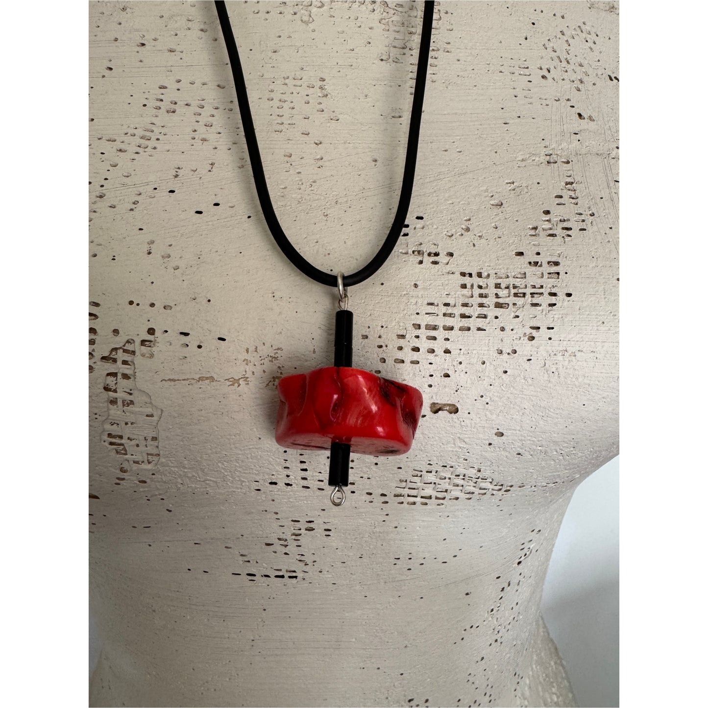 Coral Pendant Necklace No.1