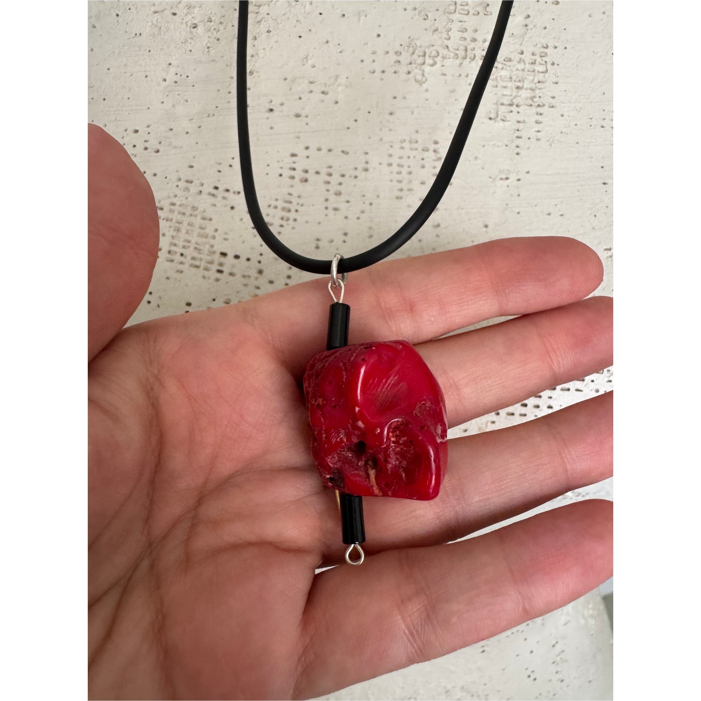 Coral Pendant Necklace No.2