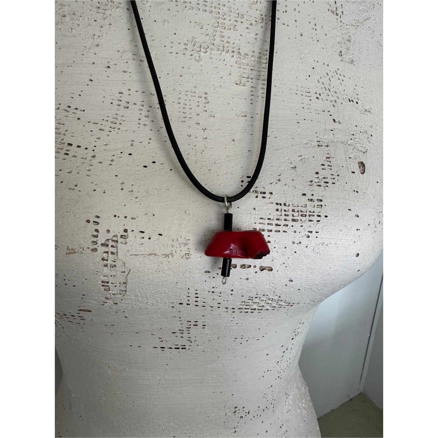 Coral Pendant Necklace No.3