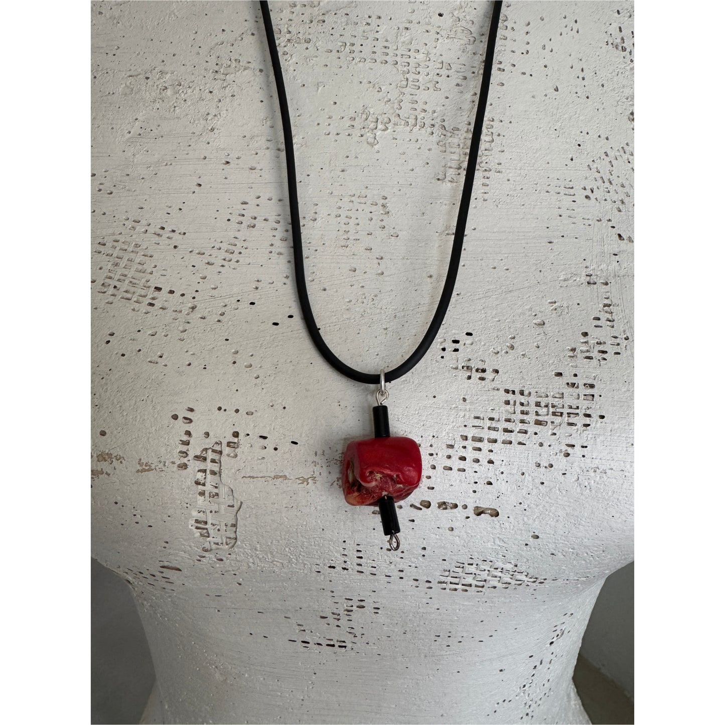 Coral Pendant Necklace No.4