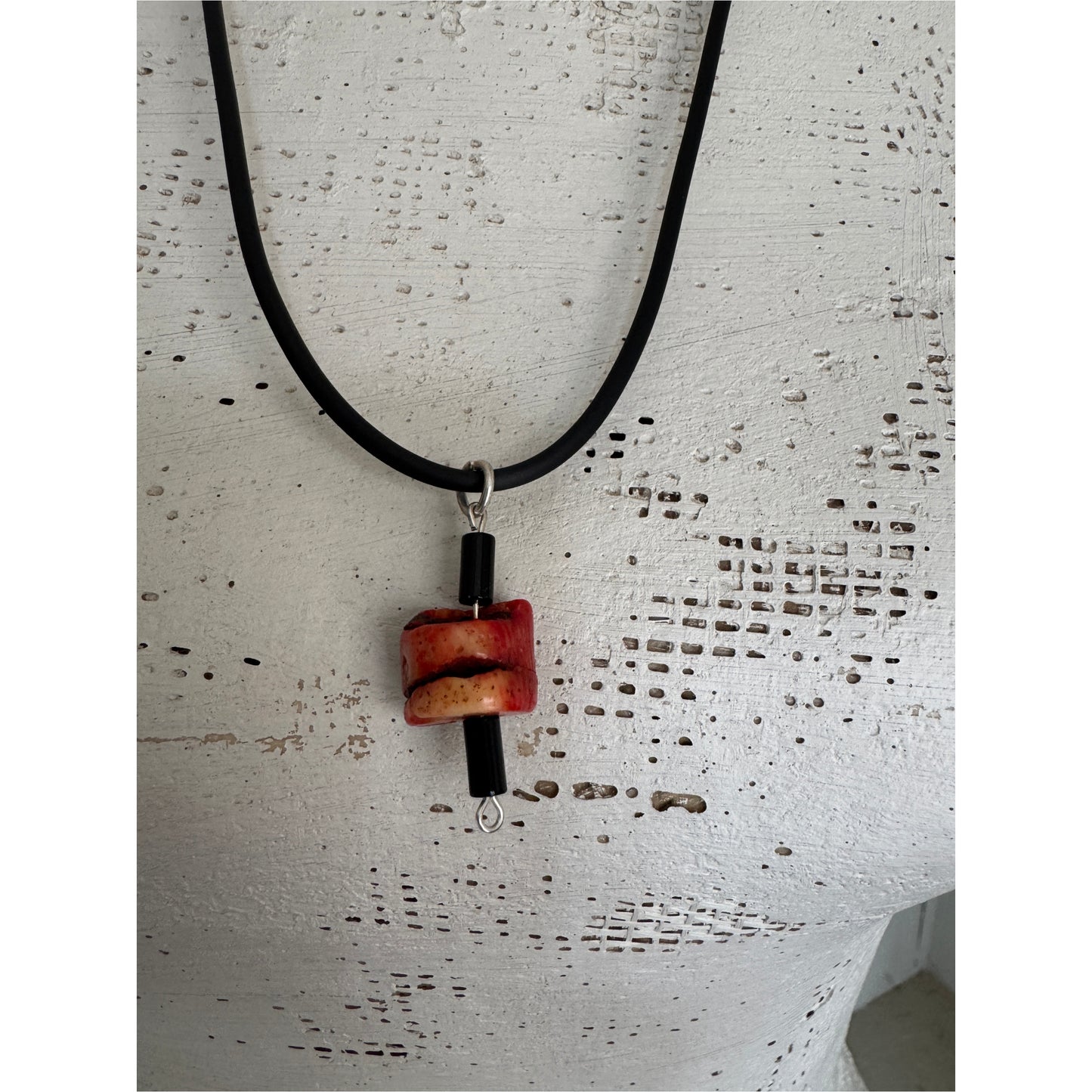 Coral Pendant Necklace No.5