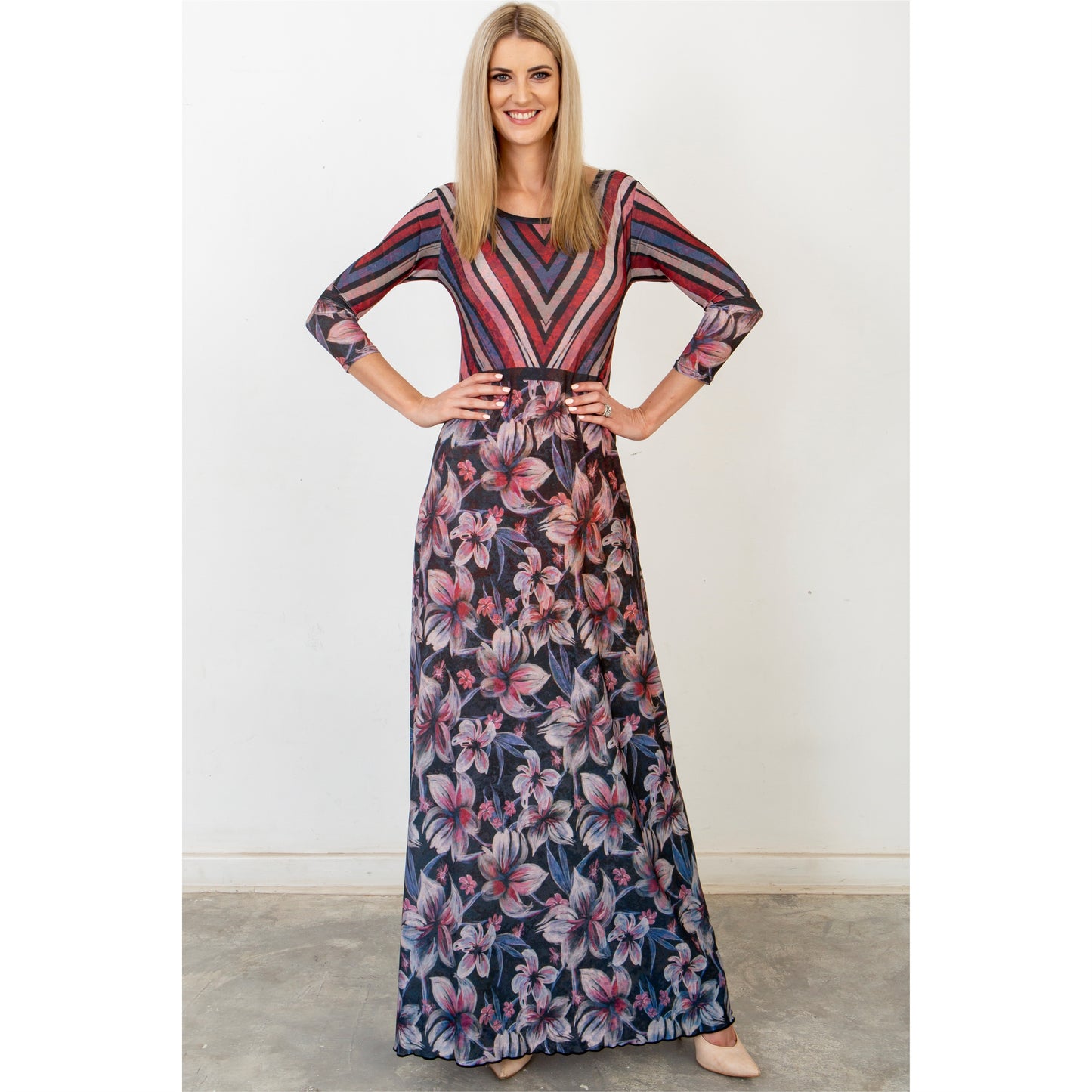 Signature Gloria A-Line Maxi Dress