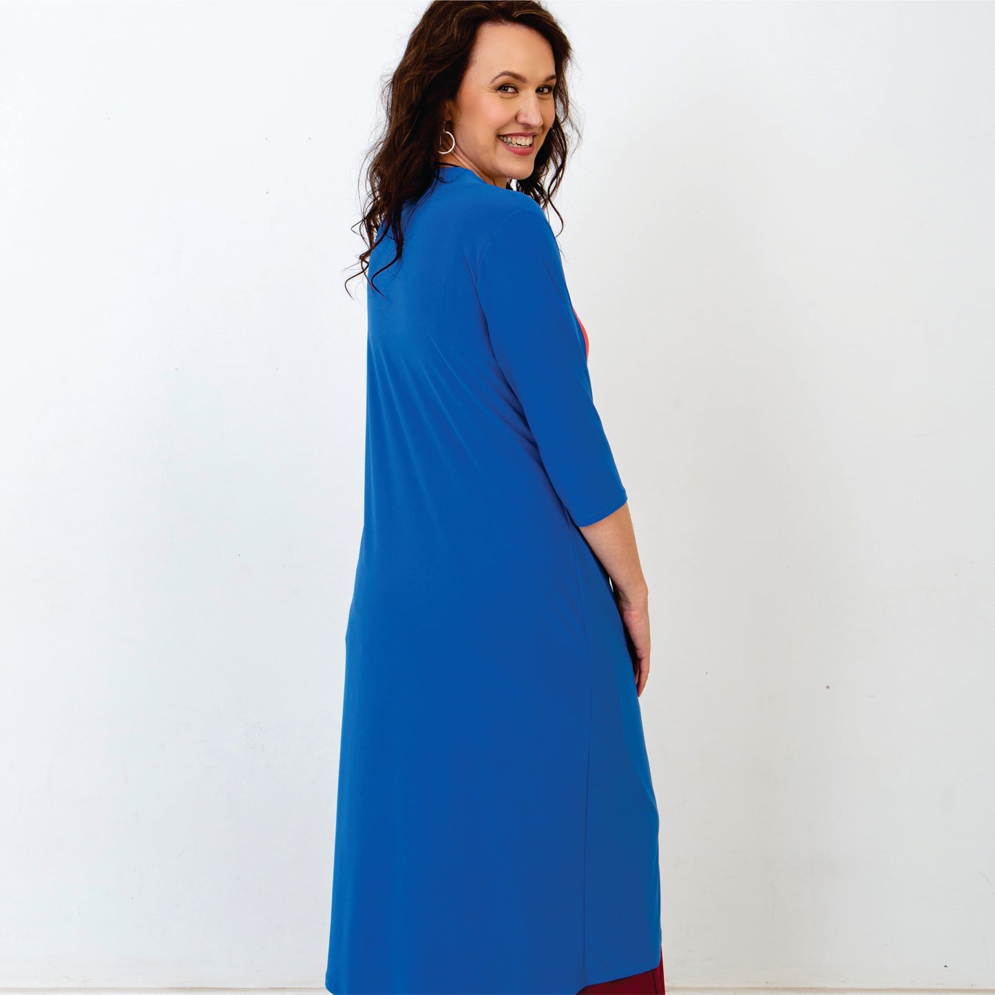 Classic Duster Coat - Blue