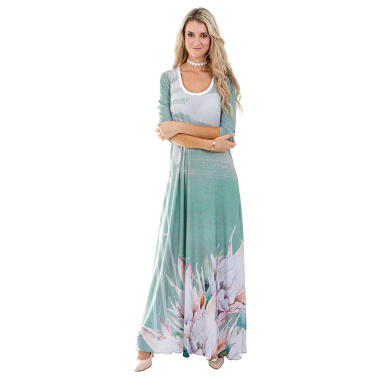 Signature Windmill A-Line Maxi Dress