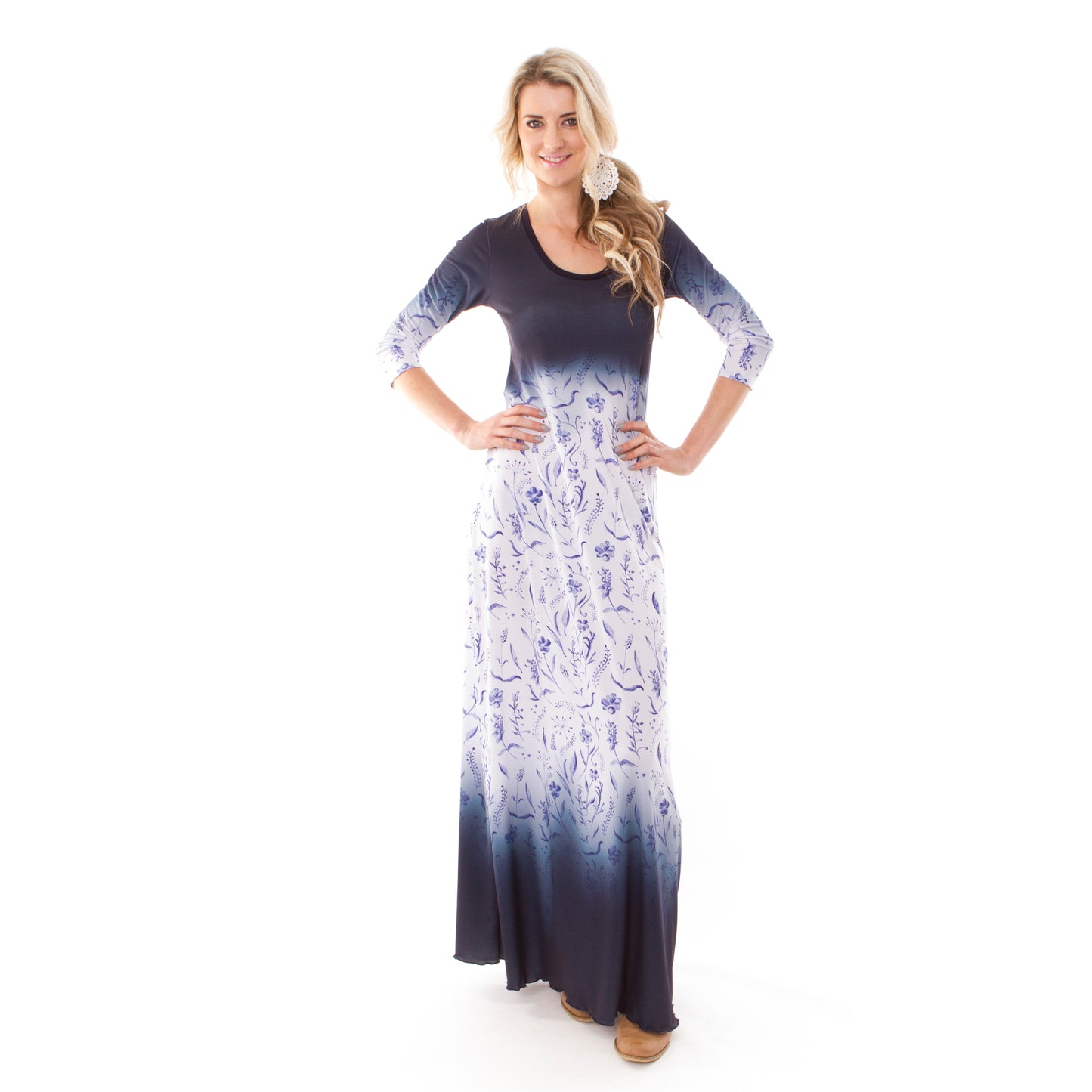 Signature Faded A-Line Maxi Dress