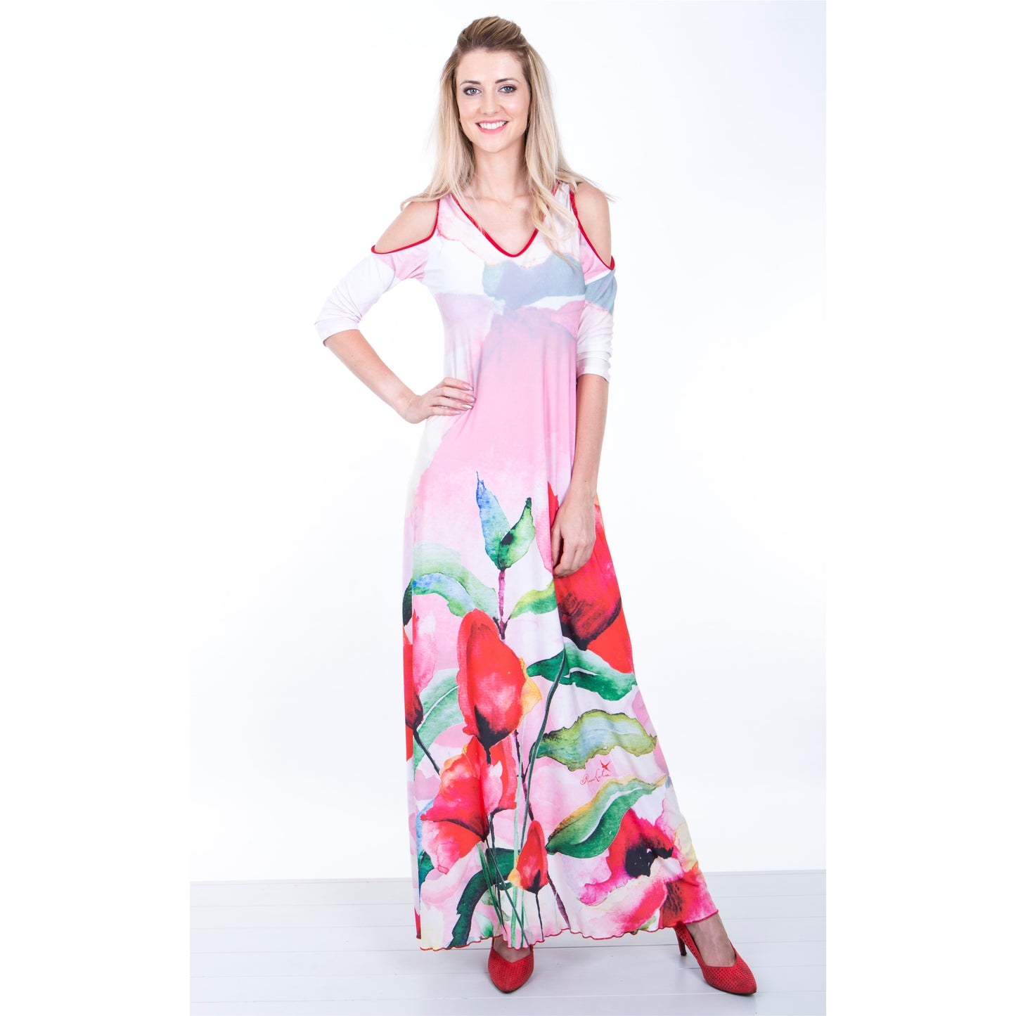 Signature Poppy A-Line Maxi Dress