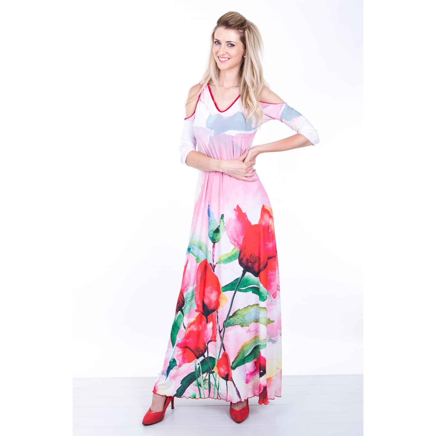 Signature Poppy A-Line Maxi Dress