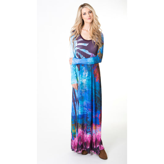 Signature Sunset A-Line Maxi Dress