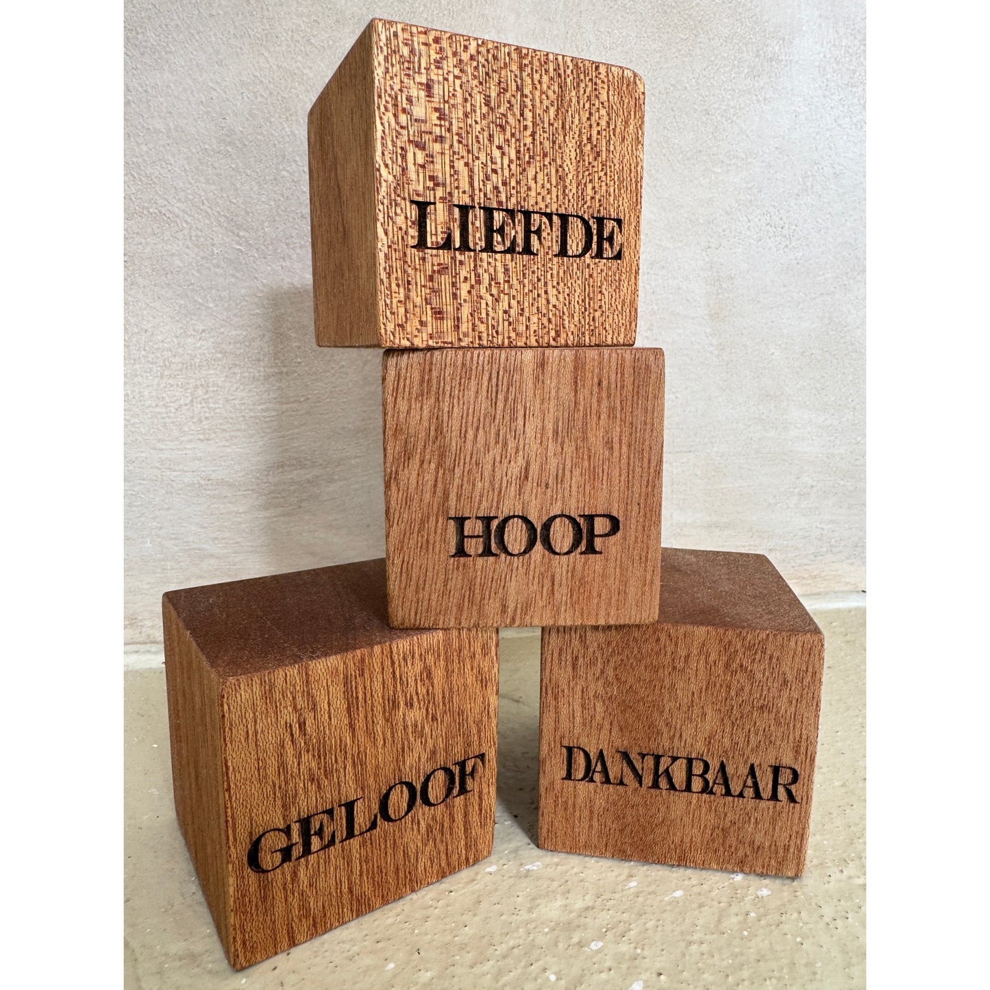 Personalised Wooden Blocks — Meaningful Home Decor