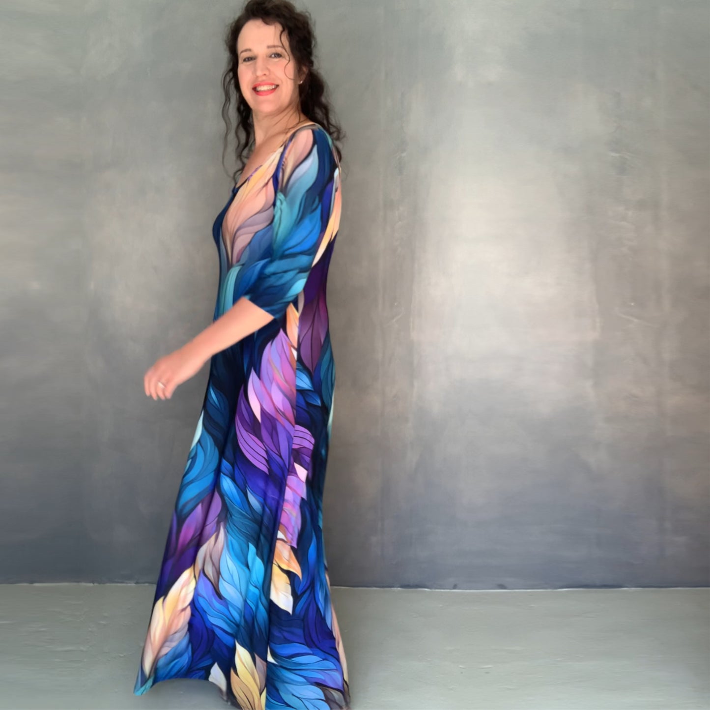 Signature Iva A-Line Maxi Dress