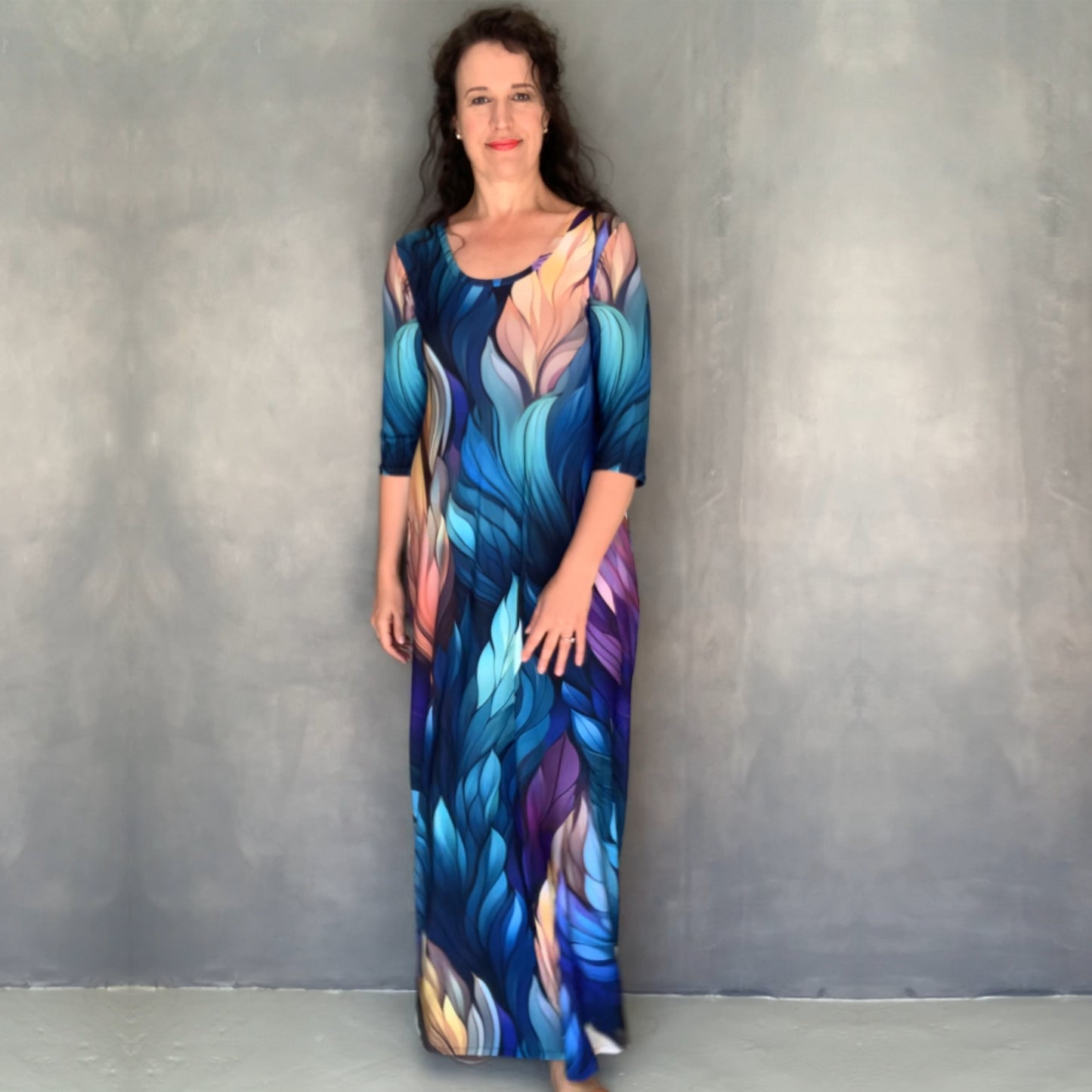 Signature Iva A-Line Maxi Dress