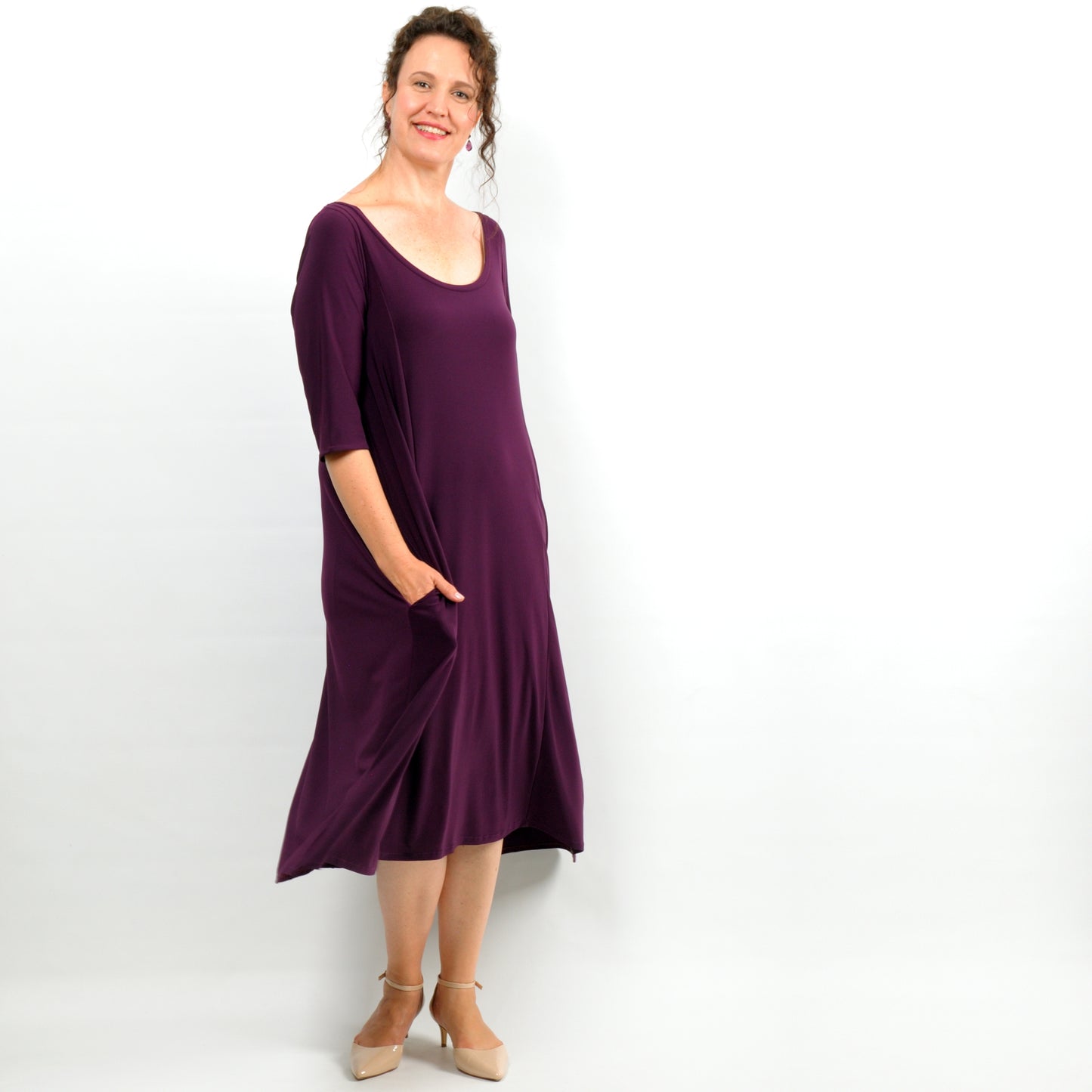 Sarah Panelled Midi Dress