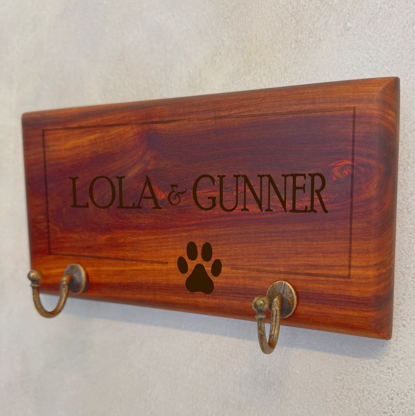 Personalised Pet Hook Board