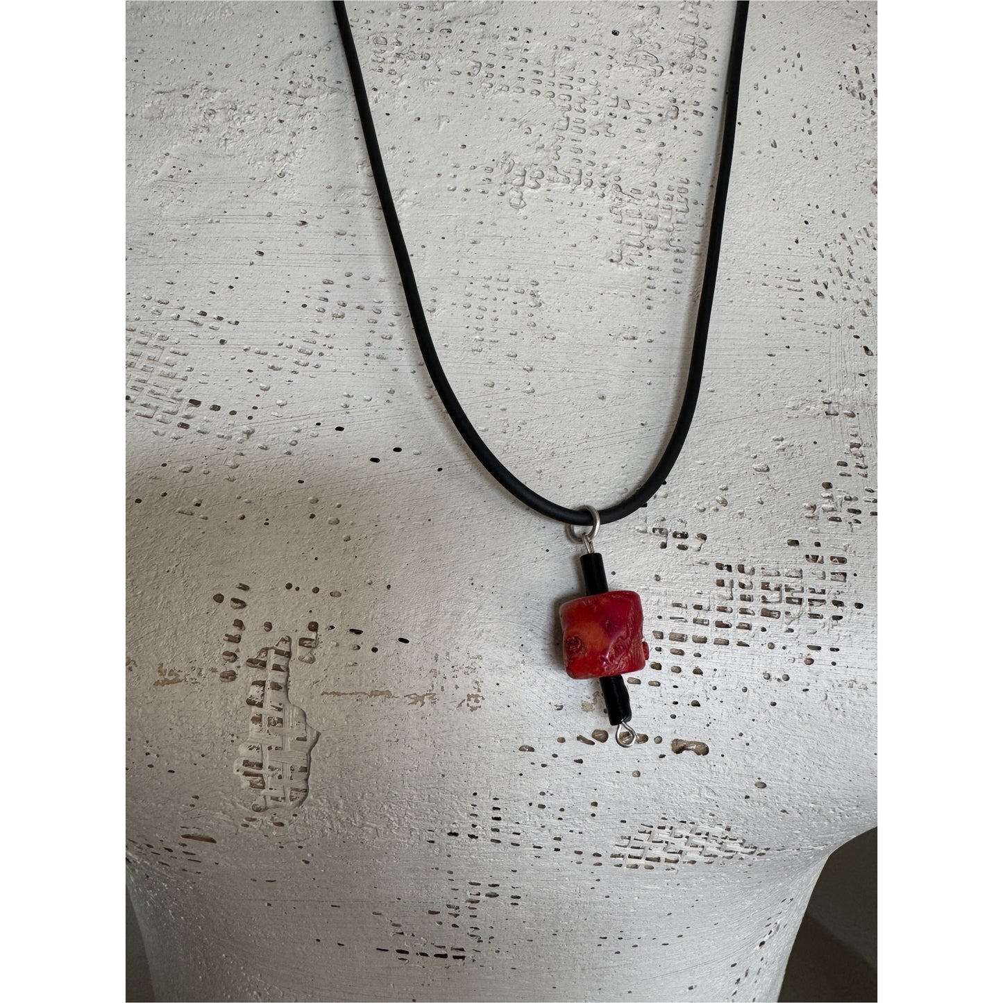 Coral Pendant Necklace No.6